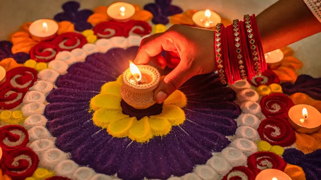 Diwali Rangoli. Image from Canva